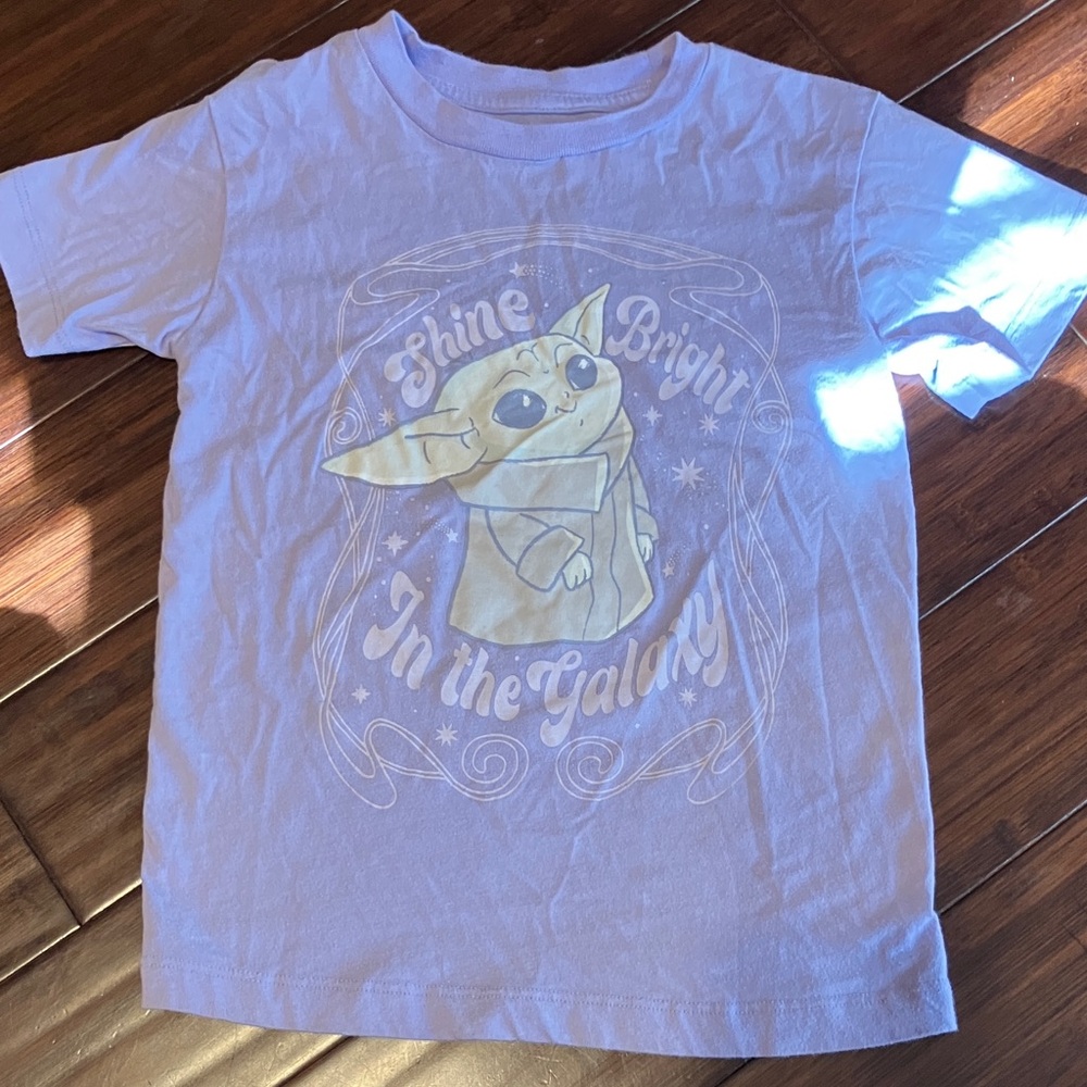 Star Wars Light Blue 'Shine Bright' T-Shirt
